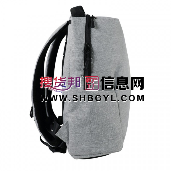 双肩包男士商务通勤背包可印LOGO户外出差旅行电脑大学生休闲书包图4