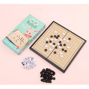 磁性围棋五子棋儿童学生初学益智象棋二合一正品大人便携棋盘套装