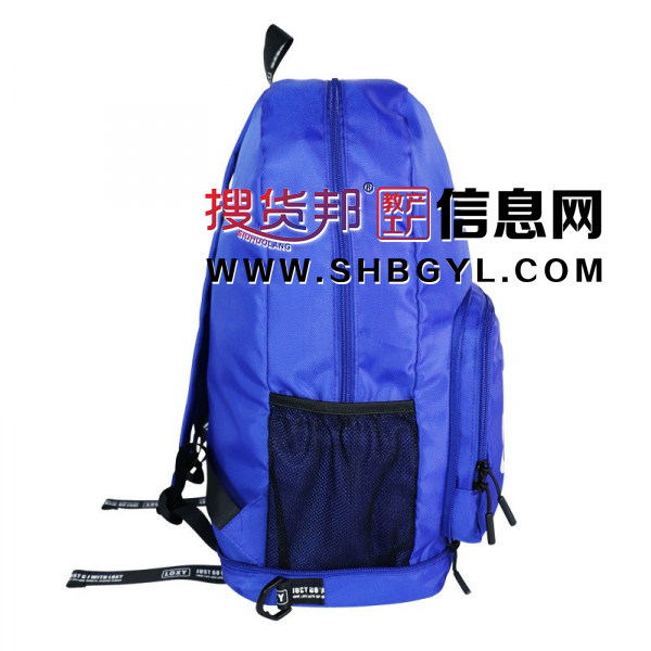 男女款双肩背包蓝色经典时尚潮流简约学生运动书包图2