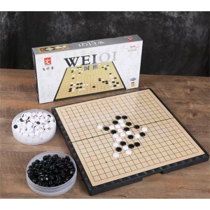 F-9先行者大号磁性围棋折叠棋盘套装亚克力棋子批发