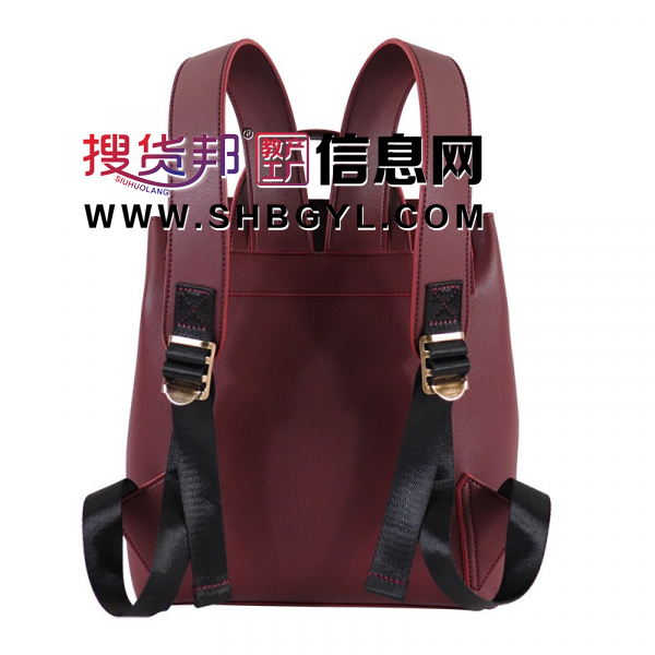 2021欧美时尚女包ebay新款潮流PU皮革女式双肩包流苏背包图1