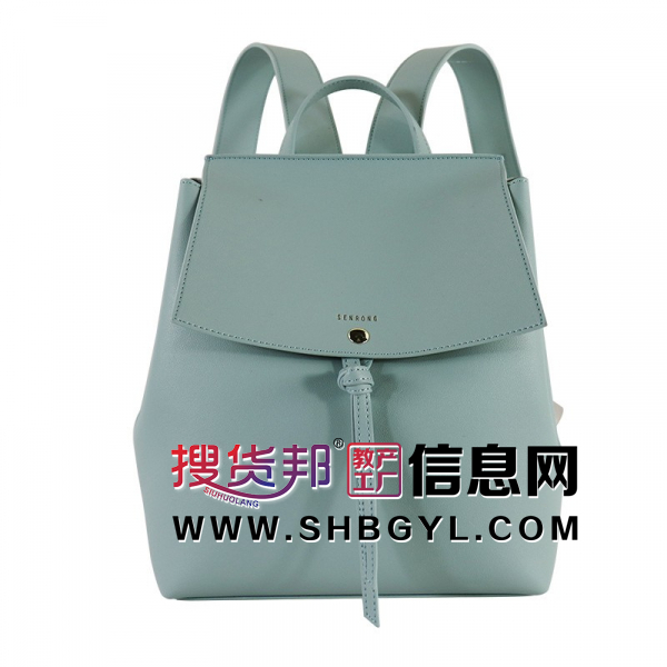 包包女包新款2021时尚韩版PU皮革背包跨境风潮流苏双肩包烫金LOGO图3