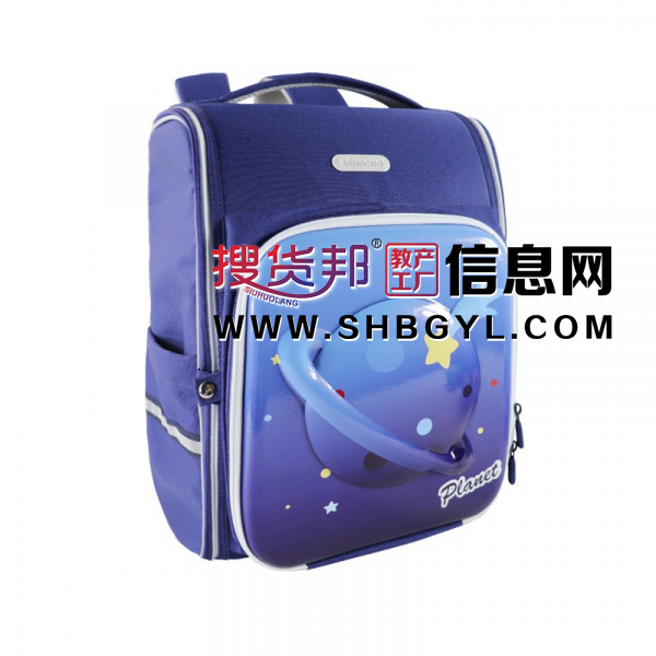 新款卡通儿童双肩包高档硬壳小学生书包牛津布幼儿园书包星空图案图2
