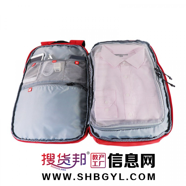 男士双肩包 拉杆箱式户外旅行背包 牛津布防水电脑包图1