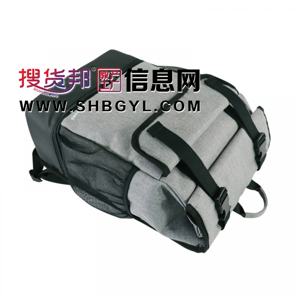 涤纶双肩包 韩版可印刷LOGO纯色蚂蚁料双肩背包图1