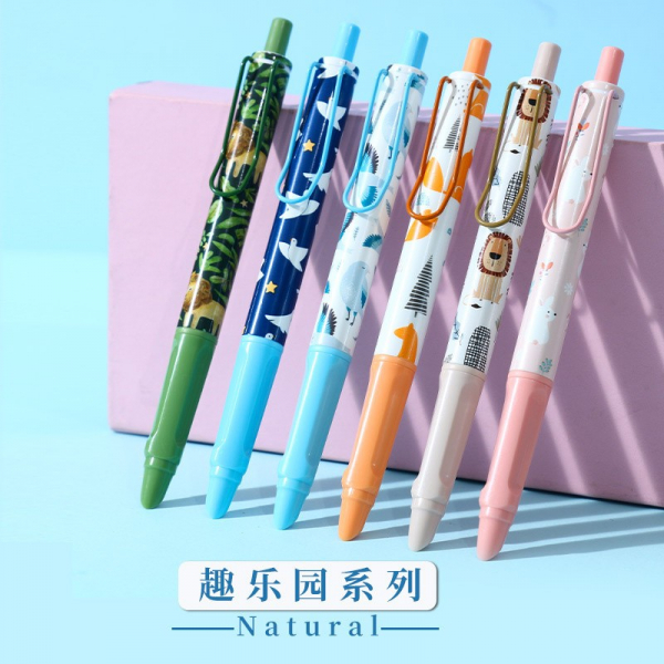 小学生专用按动钢笔高颜值自带橡皮头可替换墨囊热敏可擦钢笔图5