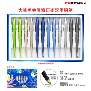 正姿钢笔三年级小学生可替换墨囊可擦男女孩儿童初学者铱金笔