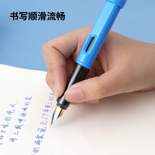 儿童塑料钢笔套装小学生礼物礼品卡通练字笔书写用铱金钢笔图4