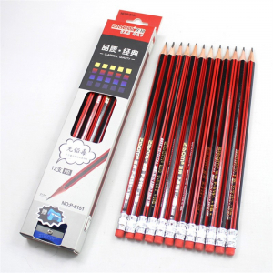 2B小学生礼品HB铅笔带橡皮学生素描绘画书写铅笔