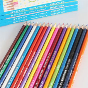 儿童18色秘密花园涂色木制彩色铅笔小学生用品
