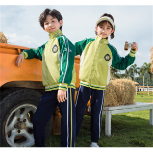 高颜值套装小学生春秋装运动会服装儿童一年级班服幼儿园园服演出服定制