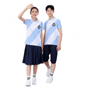 校服套装中小学生夏季运动装幼儿园园服夏装学院风儿童一年级班服