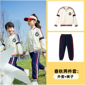 中小学生校服春秋款棒球服套装儿童班服幼儿园毕业服夏老师园服