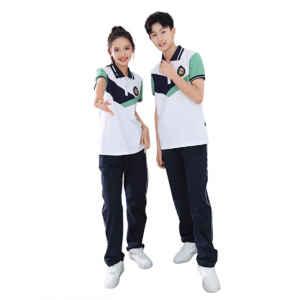 校服套装中小学生夏季运动服儿童夏装短袖毕业装班服幼儿园园服