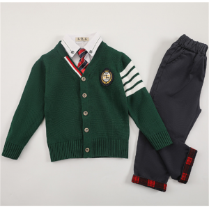 中小学生校服英伦风儿童班服小学生校服毛衣套装幼儿园园服