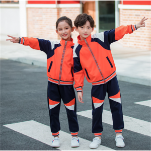 新款小学生校服春秋装运动套装幼儿园园服秋冬两件套儿童班服