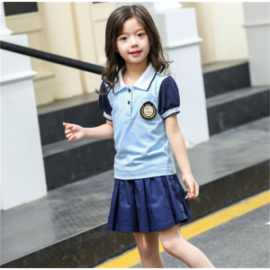 夏季新款小学生校服英伦风幼儿园园服学院风休闲夏装儿童班服