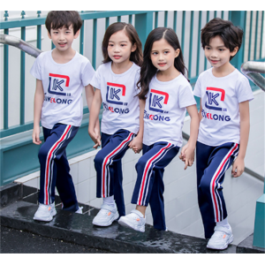 夏季新款幼儿园园服运动套装小学生校服儿童班服高颜值