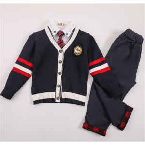 出面棉开衫小学生校服英伦风儿童班服幼儿园园服英伦风