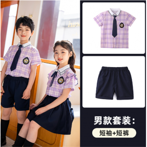 服套装小学生校服夏装英伦风幼儿园园服夏季学院风六一演出服装