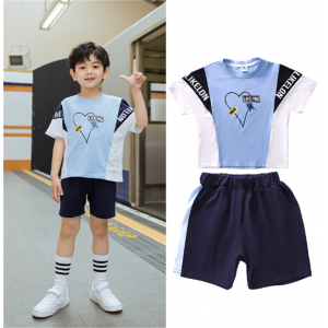 幼儿园毕业季服装老师园服夏季小学生校服夏装运动套装短袖运动会