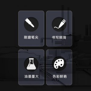 袋装按动笔芯中性笔芯可擦 超长耐写办公学习用品子弹头 水笔替芯