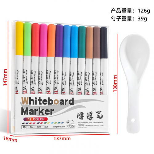 飘浮笔儿童画画笔魔法水彩笔水中飘浮笔水性白板笔图4