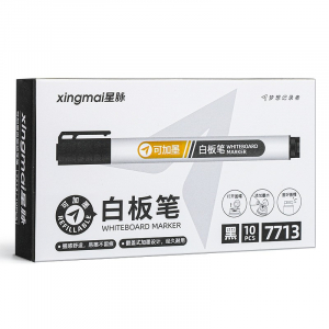 可加墨白板笔 办公教学演示大头笔油漆笔易擦水性记号笔