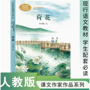 课文作家作品系列荷花三年级下册中小学语文教材配套阅读叶圣陶