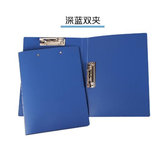 办公用品 A4塑料双夹文件夹新料PP资料夹收纳文件夹文具档案夹图2