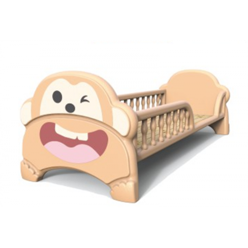 幼儿园基础设施塑料家具系列卡通大嘴猴床LDX 18404图1