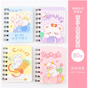 创意卡通线圈本学生迷你便携小本子可爱儿童小礼品文具笔记本