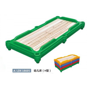 幼儿园基础设施塑料家具系列幼儿床(H型)LDX 18605