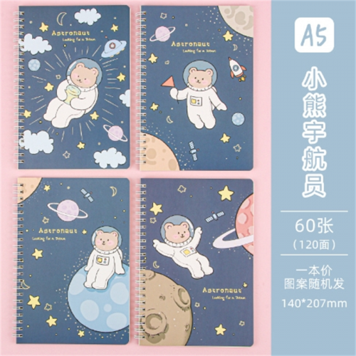 小清新线圈本A5韩版创意文具批发活页本学生日记本子笔记本图3
