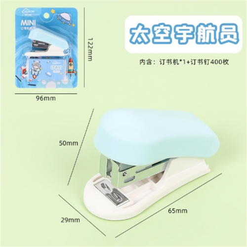 可爱卡通迷你订书机套装学生便携订书器小12号小型办公装订机批发图2