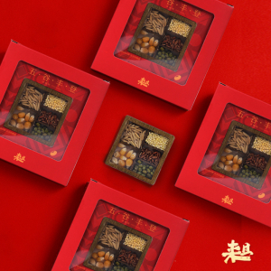来且造物五谷丰登冰箱贴 创意木质中国风磁贴