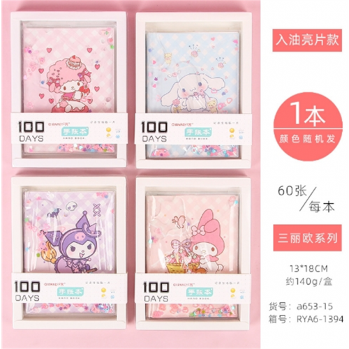 可爱减压手账本卡通少女心日记本创意学生本子文具批发儿童小礼品图2