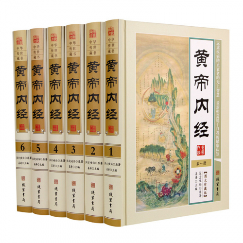 经典文学作品--黄帝内经 线装书局16开6卷图1