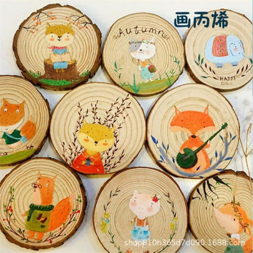 松木上色绘画盒丙烯颜料套盒初学者丙烯绘画套盒图2