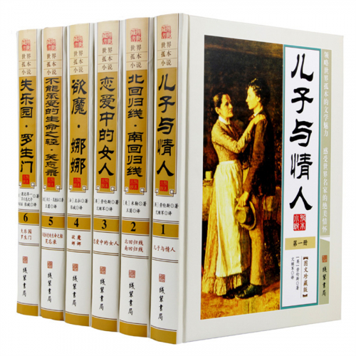 经典文学作品--世界孤本小说 线装书局16开6卷图1