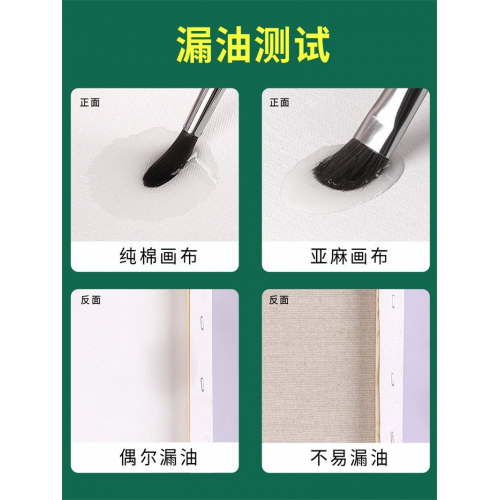 纯棉亚麻油画框榫卯结构框架不易变形绘画练习美术生专用画框图3