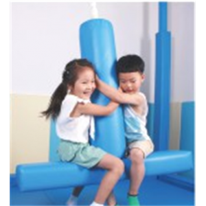 幼儿园基础设施儿童游乐辅助用品系列T形木马秋千 LDX 24523