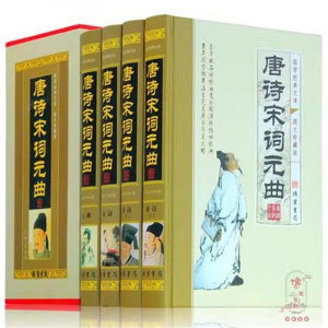 国学经典：唐诗宋词元曲 正版全集4卷精装