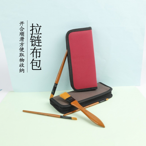 11件套画笔刷水粉水彩丙烯油画画刷笔套装美术绘画用品工具图1
