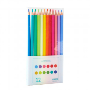 新品彩色铅笔Good Colored pencil马卡龙水溶性彩铅笔手账绘画