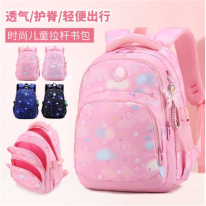 2023年新品双肩包小学生2-5年级男孩女轻便护脊爆款学生书包