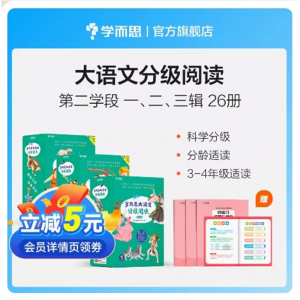 大语文分级阅读第2学段共3辑共26册小学课外读物稻草人爱的教育青鸟海底两万里小公主系列