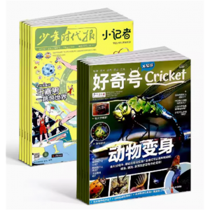 少年时代报小记者+好奇号杂志 美国Cricket Media版权 6-12岁小学生高品质阅读自然科普书籍