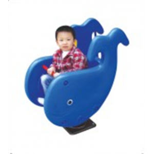 幼儿园游乐设施儿童娱乐摇乐/跷跷板/转椅系列鲸鱼摇乐