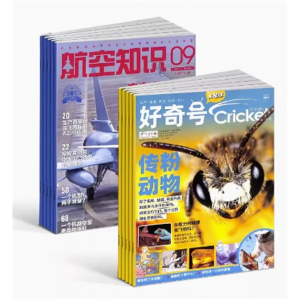 好奇号+航空知识杂志 2024年1月起订 组合共24期 科普军事武器书籍 全年订阅 杂志铺